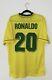 #20 Ronaldo Original Brazil 1994/1995/1996 Home Football Shirt Umbro X-large