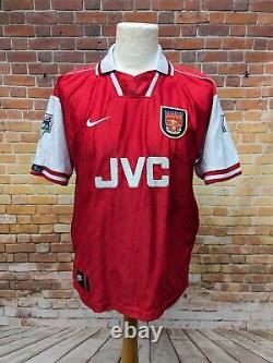 Arsenal 1996/98 Home Football Shirt Original Nike Mens Large #9 Paul Merson