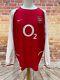 Arsenal 2002/04 Home Long Sleeve Football Shirt Original Mens Nike Xxl