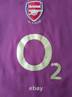 Arsenal Home Shirt 2005. XL. Original Nike. Red Adults Football Top Only