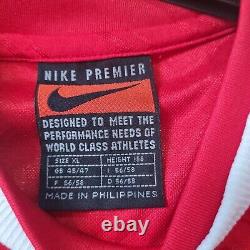 Arsenal Original Vintage 1994 1996 training shirt nike mens XL