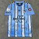 Coventry City Squad Signed 2023/24 Football Home Shirt With Coa And Photo Proof