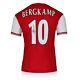 Dennis Bergkamp Signed Arsenal 1985 Home Football Shirt
