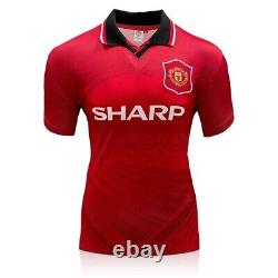 Eric Cantona Signed Original Manchester United 1996 Home Football Shirt