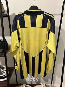 Fenerbahçe 99/00 Home Original Football Shirt Adidas XL Vintage Retro VGC