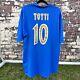 Italy 2003-04 Home Shirt Totti 10 Genuine Original Vintage Football Shirt