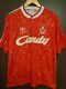 Liverpool 1988/1989 Large Adidas Football Shirt Candy Retro Original