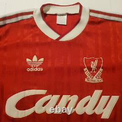 Liverpool 1988-89 Home Football shirt (Candy XL 41.5) ORIGINAL