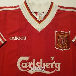 Liverpool 1995-96 Home Football shirt (Adidas Carlsberg XL 49) ORIGINAL RETRO