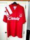 Liverpool Home Shirt 1991. Large. Original Adidas. Red Adults Football Top Only