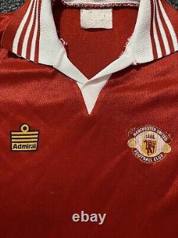 Manchester United Home Shirt 1975/80 Youths Original Rare & Vintage