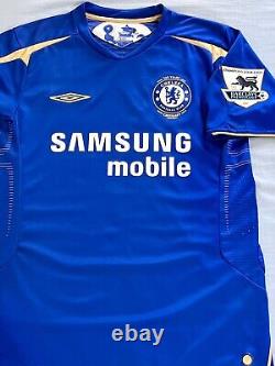 ORIGINAL Chelsea Football Shirt MAKELELE (M) 2005 excellent vintage UMBRO