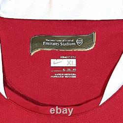Original ARSENAL Football Shirt FABREGAS (XL) 2007 vintage Long Sleeves NIKE