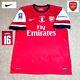 Original Arsenal Football Shirt Ramsey (l) Fa Cup Final Wembley 2014 Nike