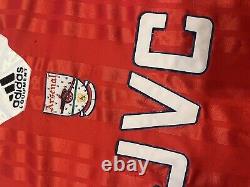 Original Arsenal 1992/94 JVC Home Football Shirt Size 34-36 inch (XS/S) Red