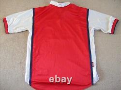 Original Arsenal Fc Home Shirt 1998-1999 (large) Nike