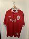 Original Liverpool 1996 / 98 Home Football Shirt Size Men's Xl / 42 44
