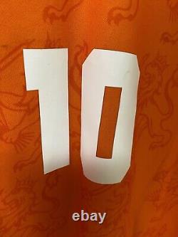 Original Netherlands 1994/1995/1996 Bergkamp Home Football Shirt Lotto Size L