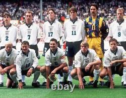Original Umbro England White Home Football Shirt Euro 96 1996 XL Euros 96 XL Top