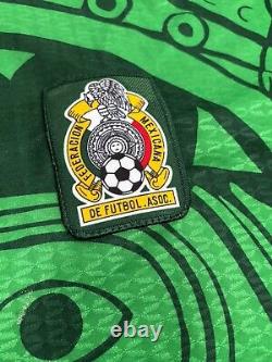 Original Vintage Mexico 1996-1998 Football Shirt XL Mens (NOT A REMAKE)