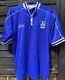Portsmouth 1999-2000 Home Original Sponsorless Rare Football Shirt Medium