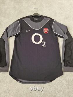 Rare Original Arsenal Nike 2003/2004 Goalkeeper Shirt Men's Size Small O2