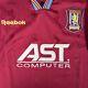 Rare Original Aston Villa 1995/1996/1997 Home Football Shirt Excellent Small