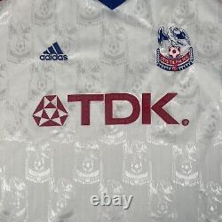 Rare Original Crystal Palace 1998/1999 Away Football Shirt Excellent Men's XL