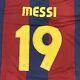 Rare Original Messi 19 Barcelona 2007/2008 Home Football Shirt Excellent Large