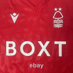 Rare Original MIGHTEN 17 Nottingham Forest 2021/2022 Home Football Shirt Large