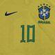 Rare Original Neymar Brazil 2022 World Cup Home Football Shirt Dri-fit Medium