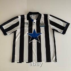 Rare Original Newcastle United 1993/1994/1995 Home Football Shirt Men's XL