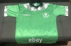 Rare Original Nigeria 1994 World Cup Home Football Shirt Excellent Mens Small