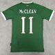 Signed James Mcclean Ireland 2021 Home Football Shirt With Coa And Photo Proof