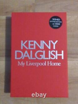 Signed Limited Edition My Liverpool Home Kenny Dalglish Autobiography