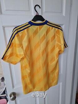 Sweden 1990 Original football shirt soccer VG Condition 38-40 Not Reproduction