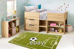 Thick Rugs'mundial' Carpets Football Original Pitch For Kids Ball Large Size