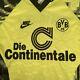 Ultra Rare Original Borussia Dortmund 1992/1993 Home Football Shirt Mens Medium