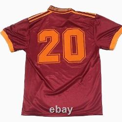 Ultra Rare Original TOTTI 20 AS Roma 1992/1993/1994 Home Football Shirt Medium
