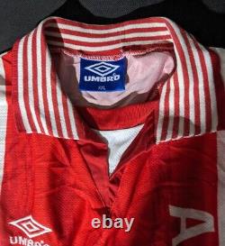 Umbro Original Ajax 96/97 Home Football Shirt XXL Rare