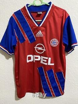 Vintage Bayern Munich 10 Home Football Shirt 1993/95 Mens Size M Original Adidas