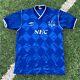 Vintage Everton 1986 Home Football Shirt Umbro Original Top 80s Men's Small