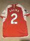 William Saliba Signed Arsenal 23/24 Home Shirt-photo Proof